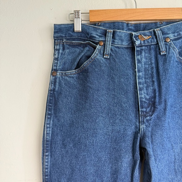 Wrangler 936GBK Cowboy Slim Indigo Bootcut Jeans Size 29 x 32 - Picture 5 of 6
